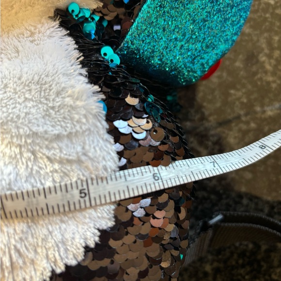 EUC TY Beanie Boo Penguin backpack purse - Picture 6 of 11